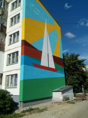 Изображение 156: Фасадные работы, Фото, 2-й Давыдовский м/р-н, 55, Фото